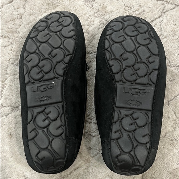 UGG Ansley Women's Black Loafer with Rhinestone Detail - Picture 8 of 10